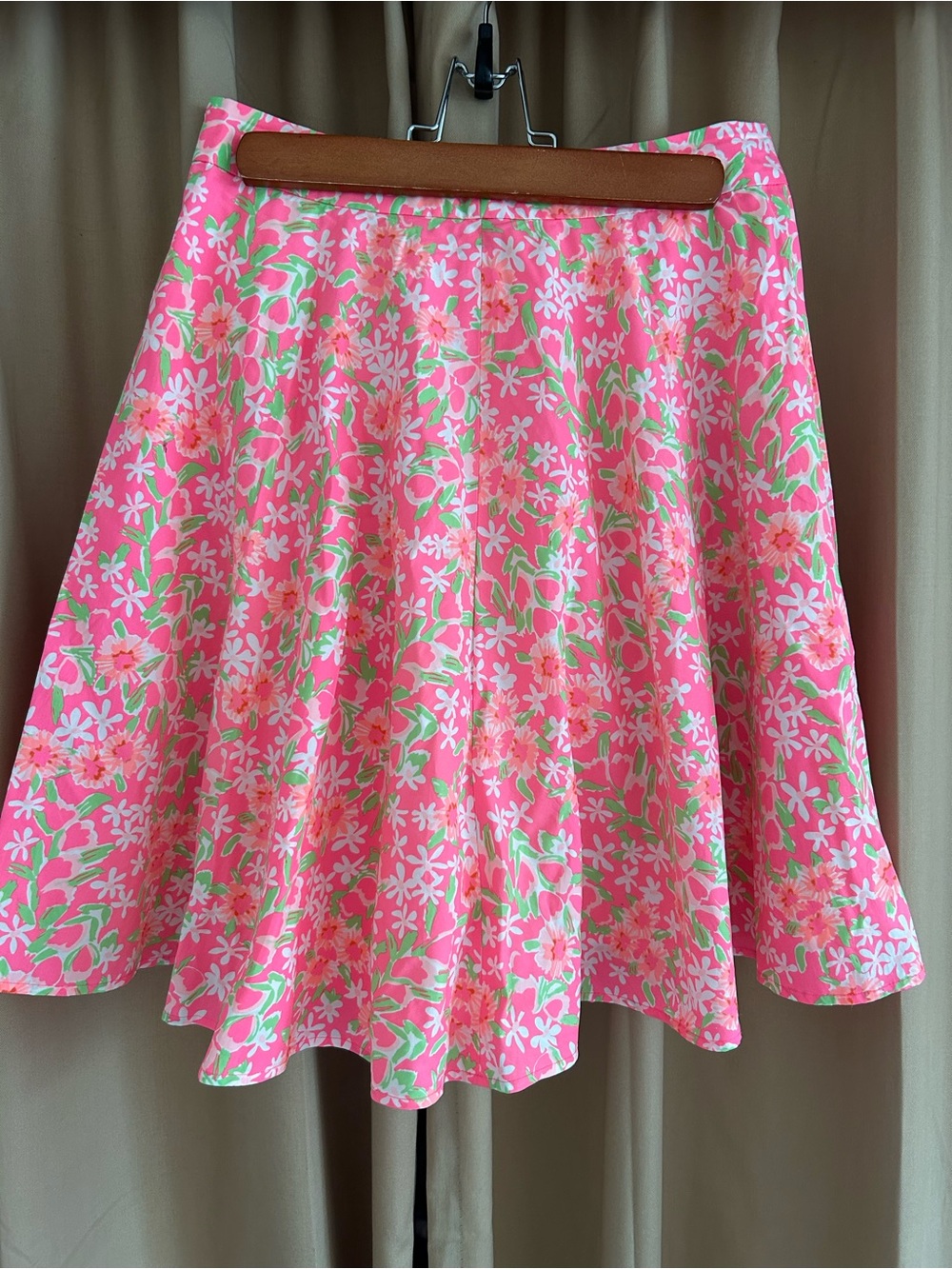 Lilly Pulitzer A Line Flared Lined Skirt Sz 2 EUC